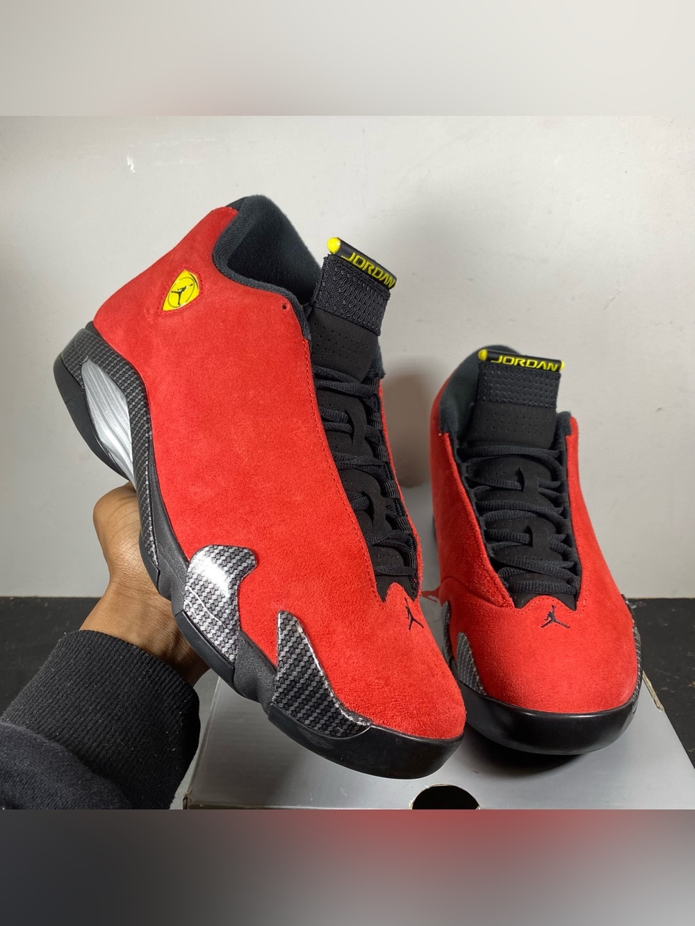 Size 10.5 - Air Jordan 14 “Ferrari”
